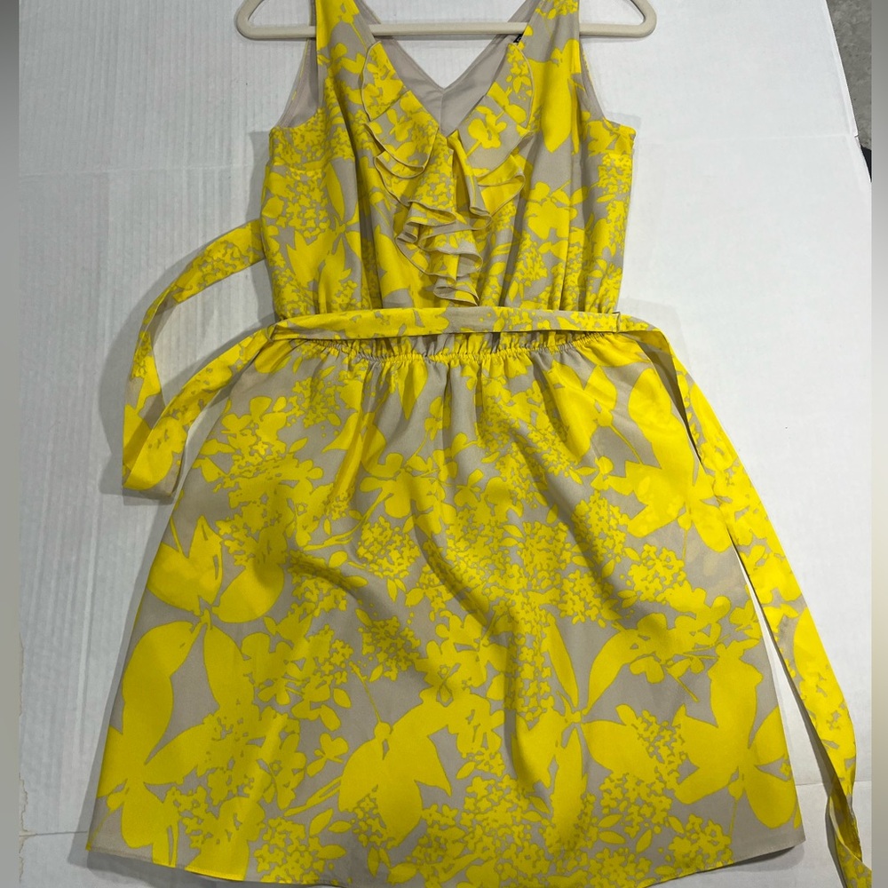 EXPRESS RUFFLE DETAIL PULLOVER DRESS - Picture 2 of 16